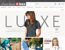 Tablet Screenshot of cherokee4less.com